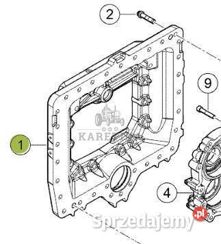 CLAAS Arion 610 660 Obudowa Pokrywa Klapa Jastrzębniki