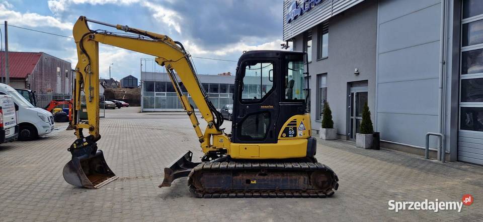 Wynajem koparki gąsienicowej Koamtsu PC55 sprzedam