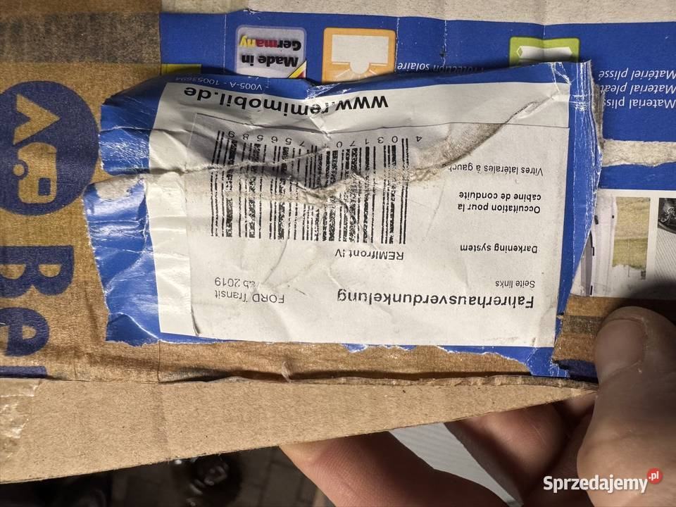 Roleta drzwi lewych REMIS Ford Transit MK8 MK9 Jelenia Góra