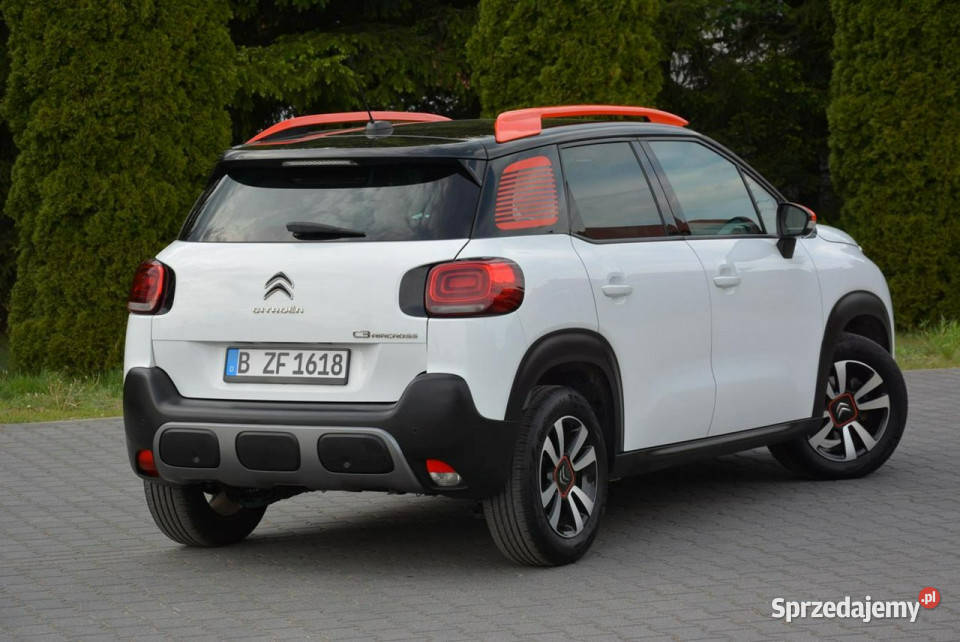 Citroen C3 Aircross 54 przebieg Shine Red Pack serwisowany w ASO mazowieckie