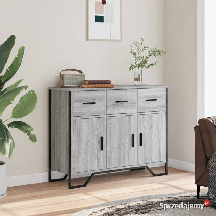 Szafka szary dąb sonoma 97x325x745 WM848562 mazowieckie Warszawa