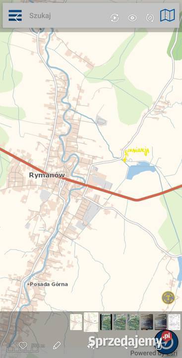 działka do wynajęcia w Rymanowie 37 arów Krosno sprzedam