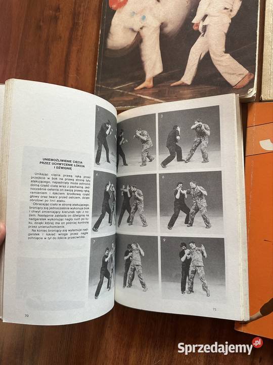 Zestaw książek sztuki walki retro karate mazowieckie Warszawa