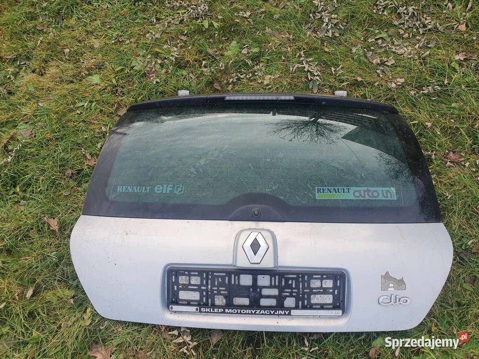 Klapa bagażnika pokrywa szyba Renault Clio II małopolskie Kraków sprzedam