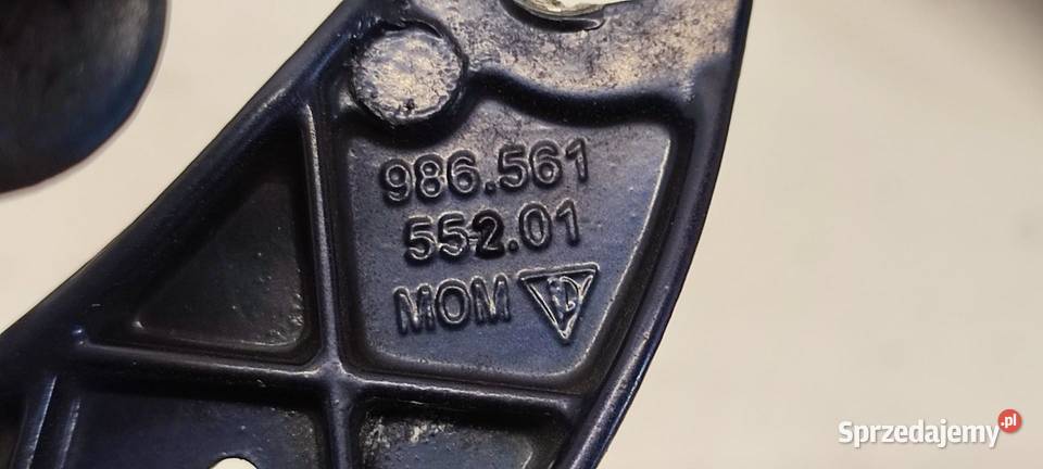 PORSCHE BOXSTER 986 ZAWIASY SIŁOWNIKI DACHU