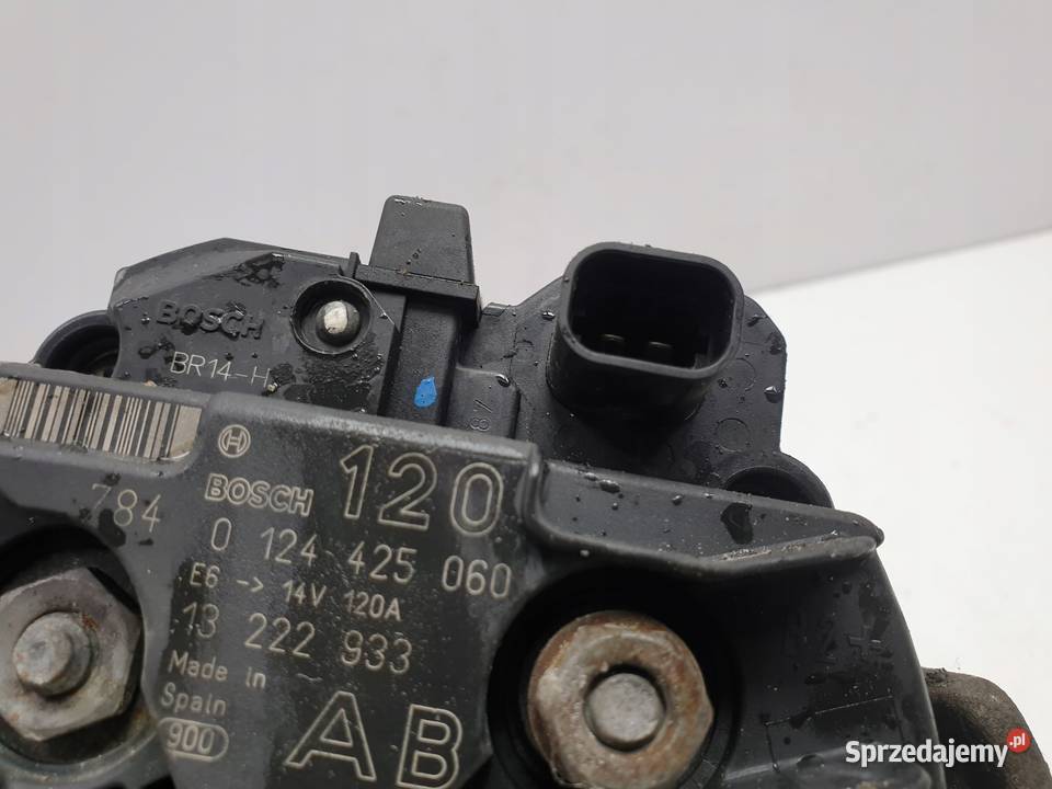 ALTERNATOR Opel Astra H III 16 Turbo 0124425060 osobowe lubelskie Chełm