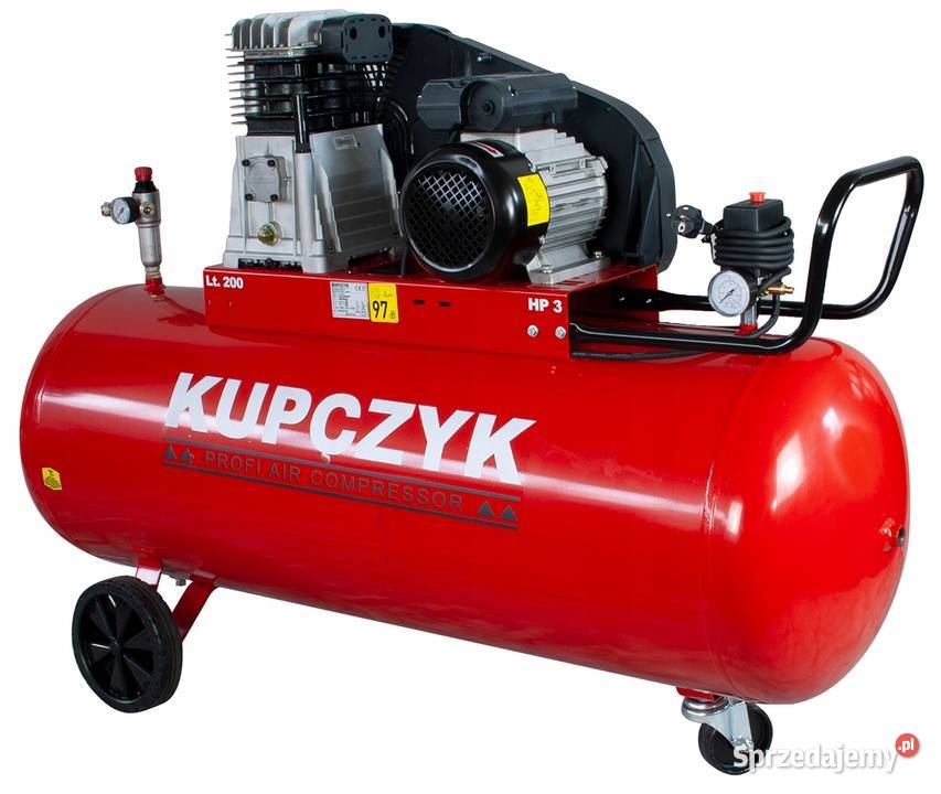 Kompresor Sprężarka B3800B 200L KK 495200 M Warka