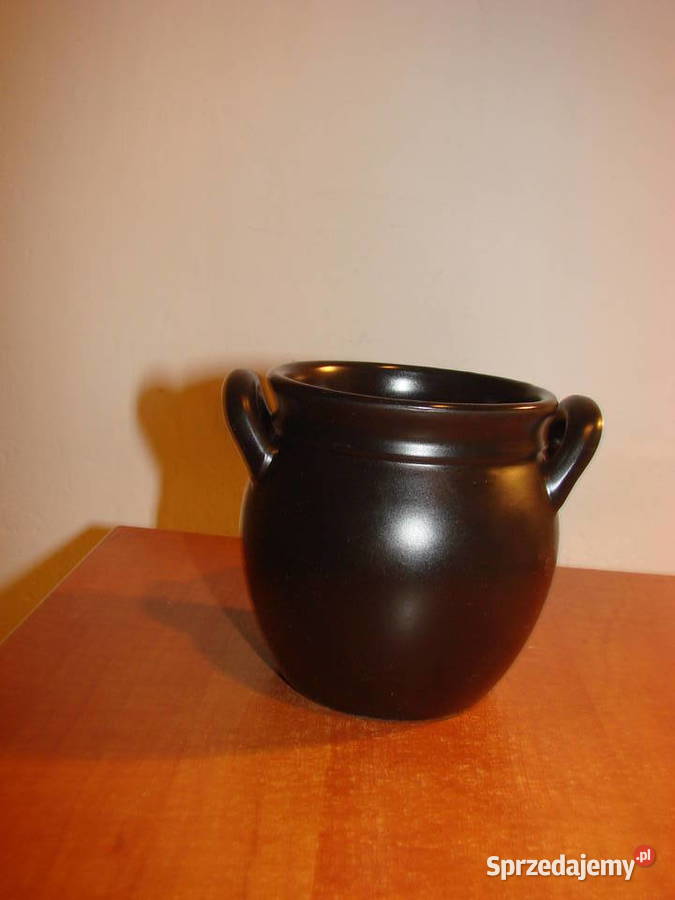 Xantia czarny ceramiczny garnuszek czarny Pruszcz Gdański