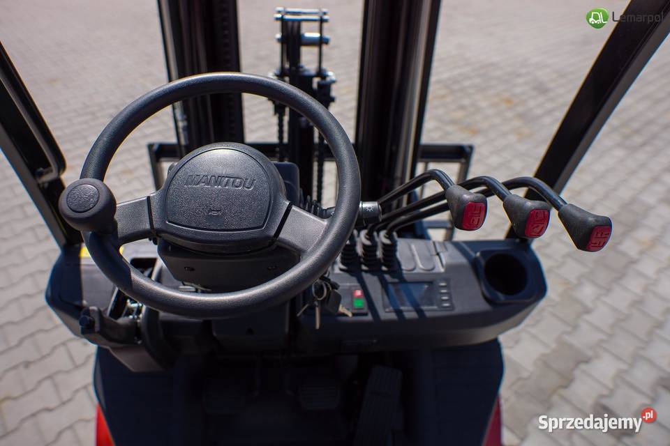 Wózek widłowy Manitou Mi 18 G 47m gaz triplex Zator