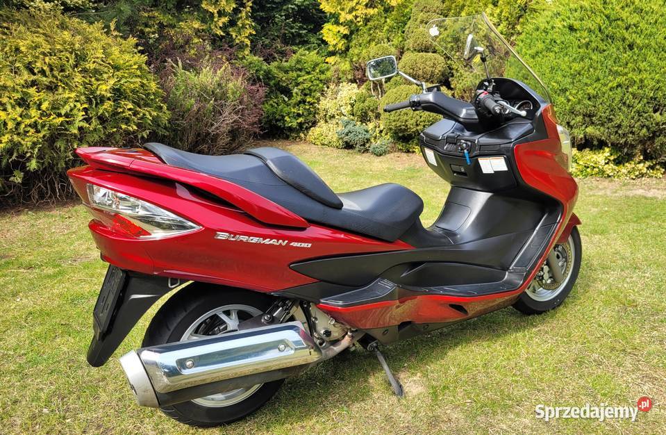 SUZUKI BURGMAN 400i K9 09r italmotopila Piła