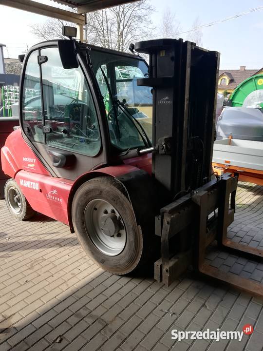 Wózek widłowy 5t Manitou diesel Inowrocław