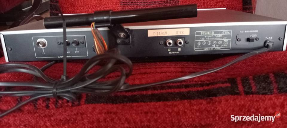 Fisher Stereo Tuner FM Nowy Sącz