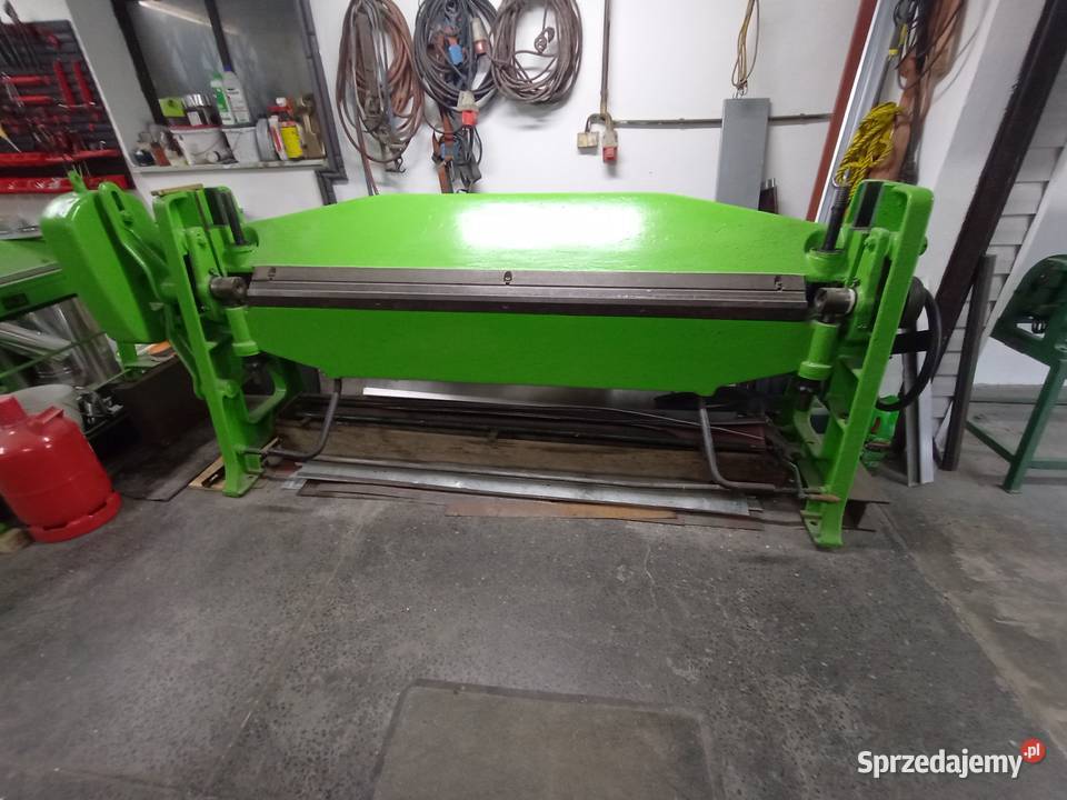 zaginarka do blachy Produkcja Piława Górna sprzedam