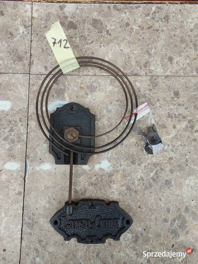 712 Gong Largo spiralny starego zegara ściennego