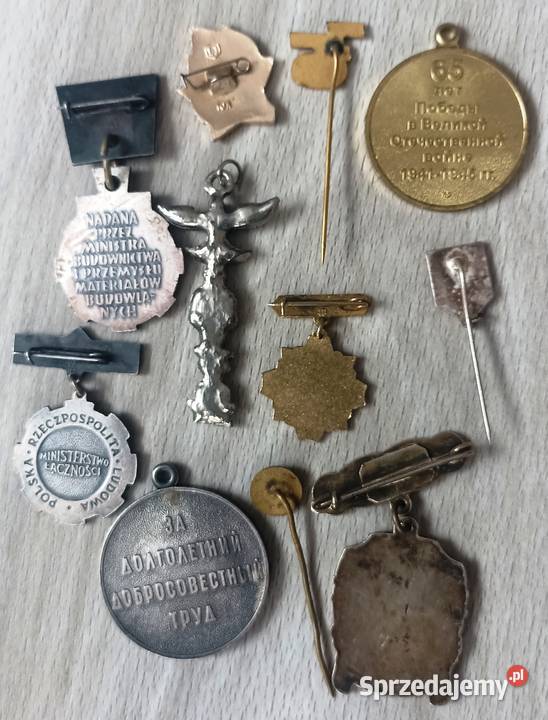 Odznaka Order Medal PRL Honorowy Dawca Krwi śląskie