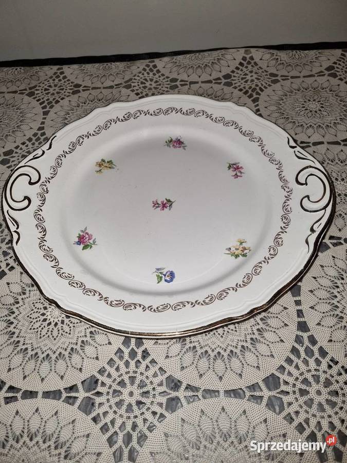 Talerz Patera Porcelana lAmandinoise de St Amand Wola Podłężna
