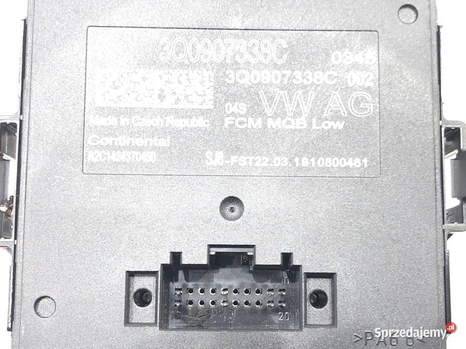 MODUŁ ŚWIATEŁ VW TROC 3Q0907338C STEROWNIK