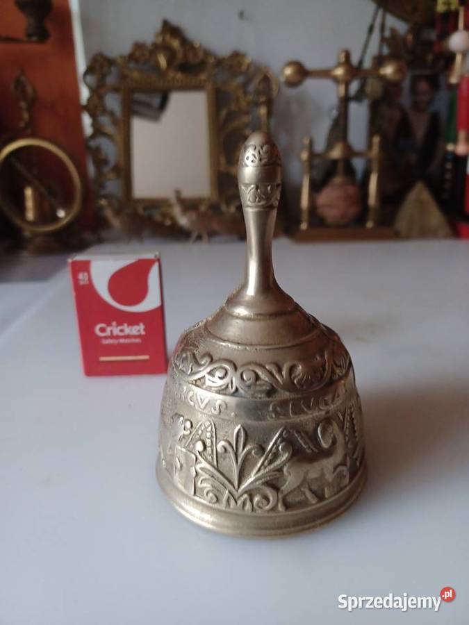 Piękny mosiężny dzwonek wielkopolskie Poznań