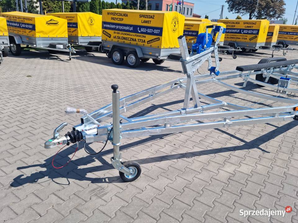 Przyczepa ciężarowa do łódki nowa Podłodziowa Pozostałe Lesznowola