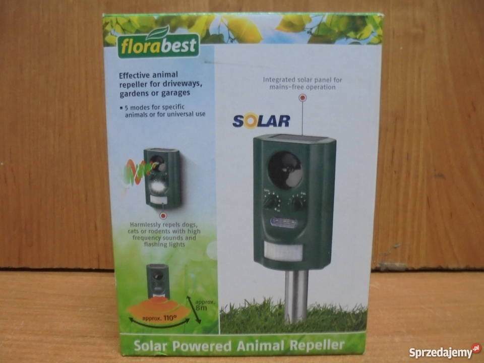 Odstraszacz Zwierząt SOLARNY Nieużywany