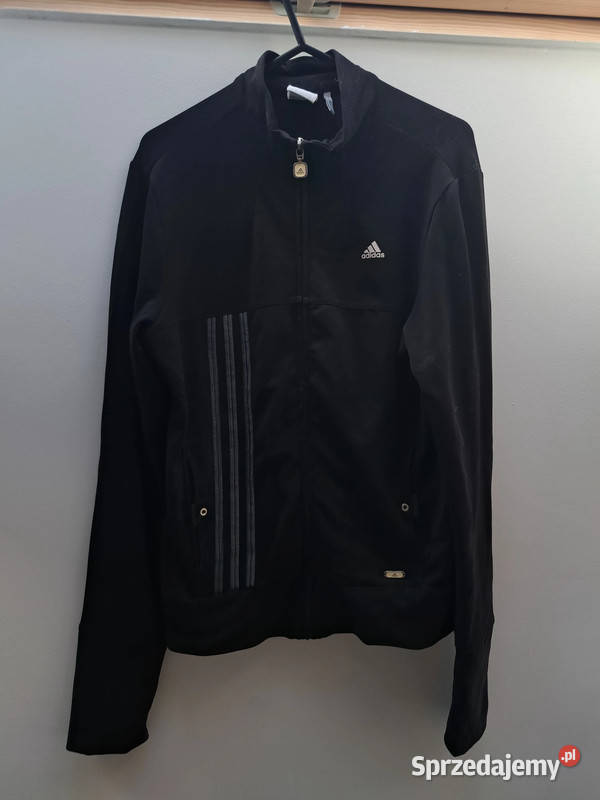 Czarna bluza sportowa adidas Climalite L Trąbki Wielkie