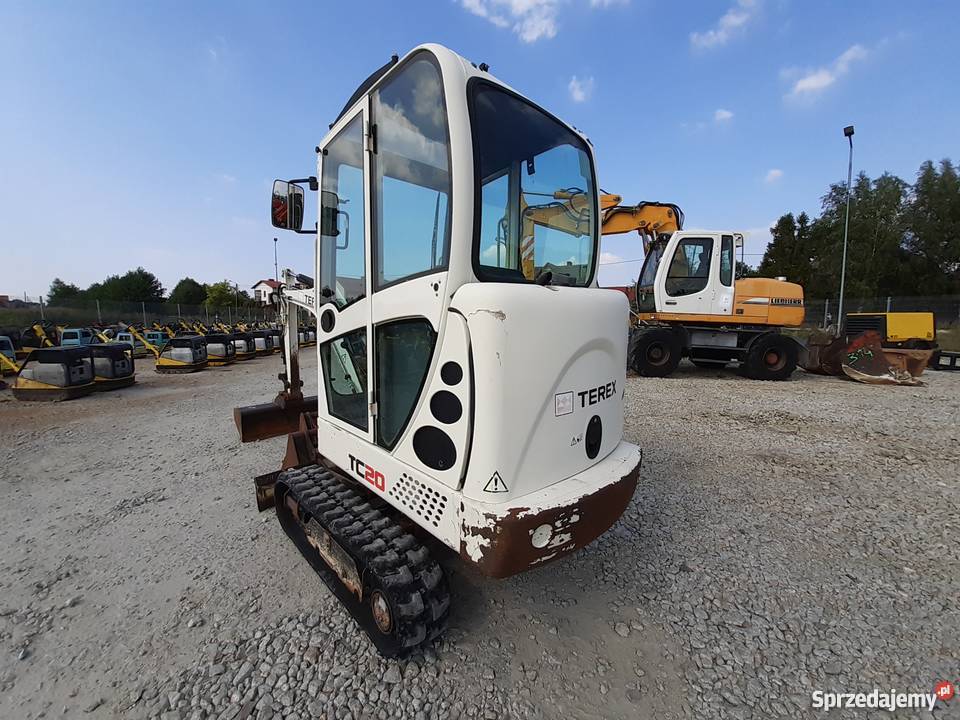 Minikoparka TEREX TC 20 2T 2008r JCB KUBOTA Milicz