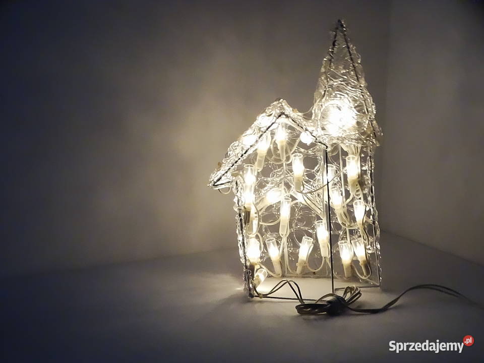 Figura świetlna Kościół dekoracja świąteczna LED Biłgoraj sprzedam