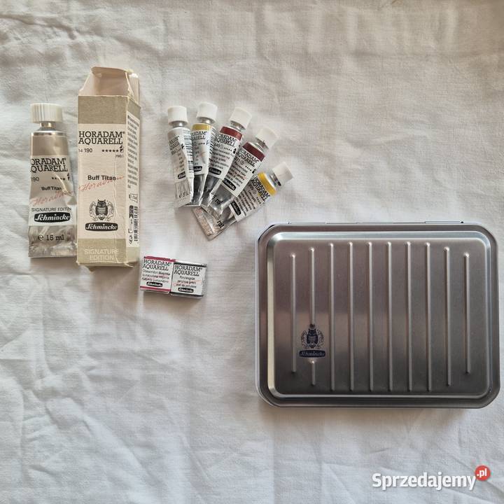 Schmincke Horadam 6 tubek 2 półkostki 1 box Brzesko