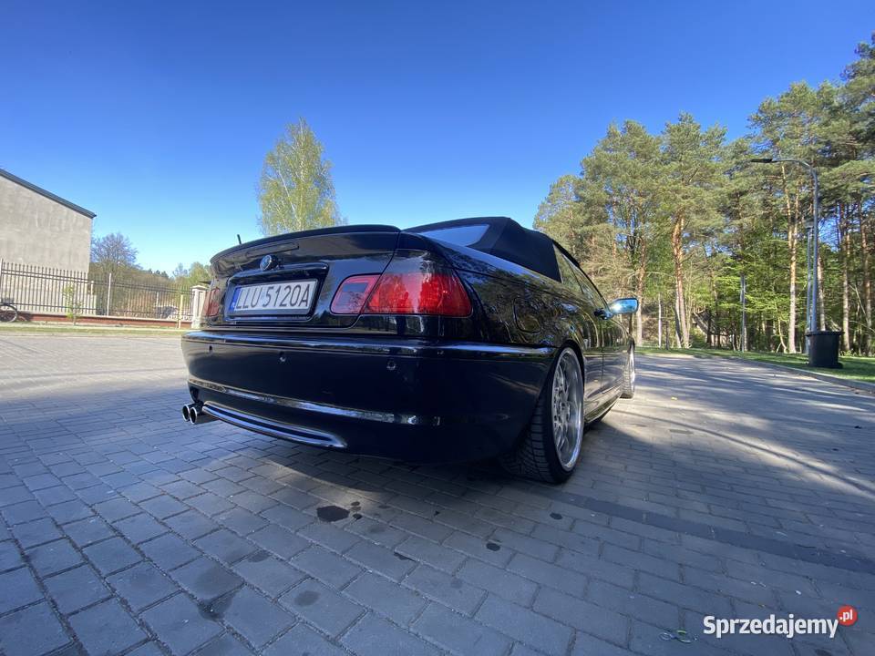 BMW E46 CABRIO 325CI z gazem Anglik na Polskich mazowieckie Zbuczyn