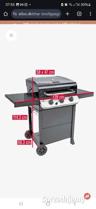Grill gazowy CharBroil Convective 310 charbroil Czułów