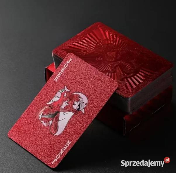 Super talia czerwonych kart na prezent sprzedam