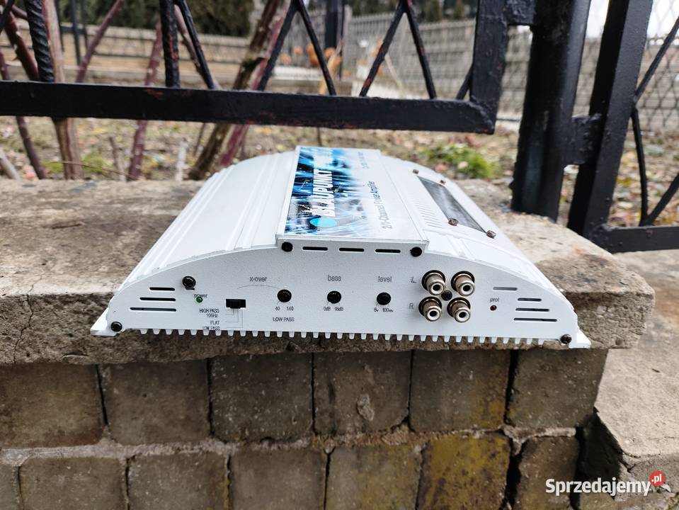 Wzmacniacz samochodowy 2 kanałowy BLAUPUNKT GTA Ilość kanałów 2 Niegowonice