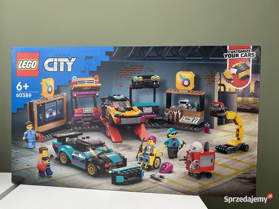 Lego City 60389 Warsztat tuningowania Nowy Katowice