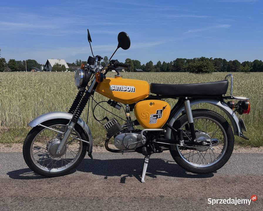 Simson s51 motorower łódzkie Oleśnica