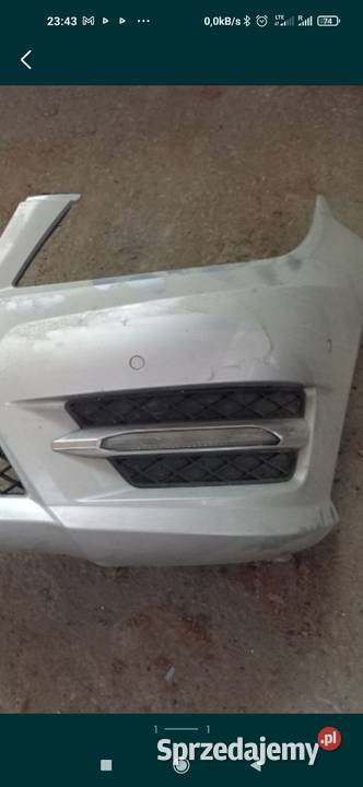 Led z kratką sprawne lewa strona Mercedes w204 Lampy przednie Bodzentyn