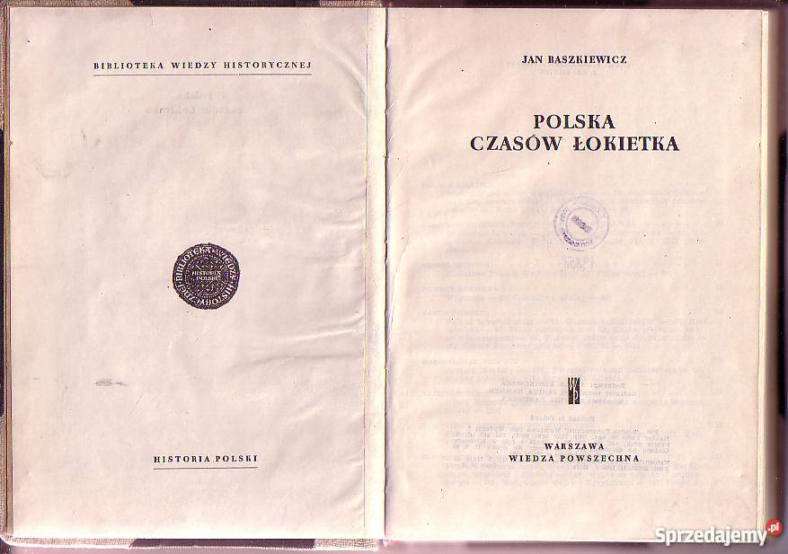 6616 POLSKA CZASÓW ŁOKIETKA JAN BASZKIEWICZ małopolskie