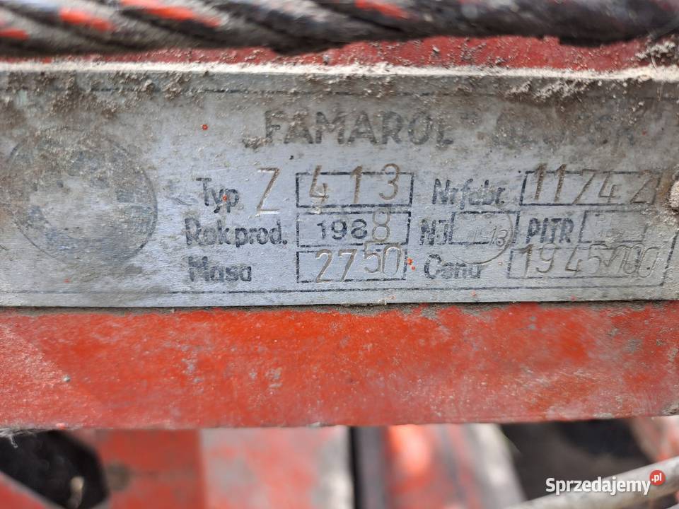 Kombajn Buraczany Kombajn Do Buraków Neptun Z413 Brześć Kujawski