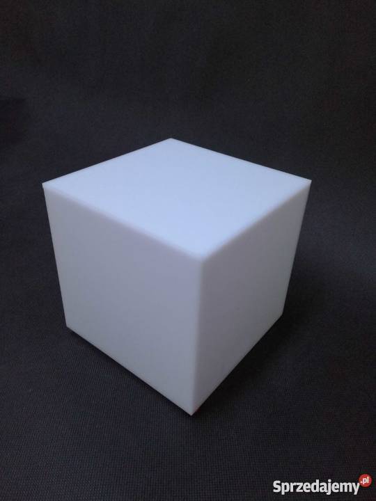 KUBIK podświetlany OPAL pleksi EMPLAST KLUB pub Usługi Radwanice