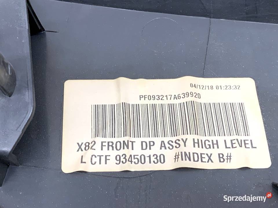 BOCZEK DRZWI LEWY PRZÓD OPEL VIVARO B Bus 1419 osobowe Motoryzacja