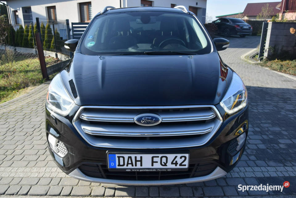 Ford Kuga 20D 2017r 4x4 Titanium Navi Kamera Sam Majdan Sieniawski