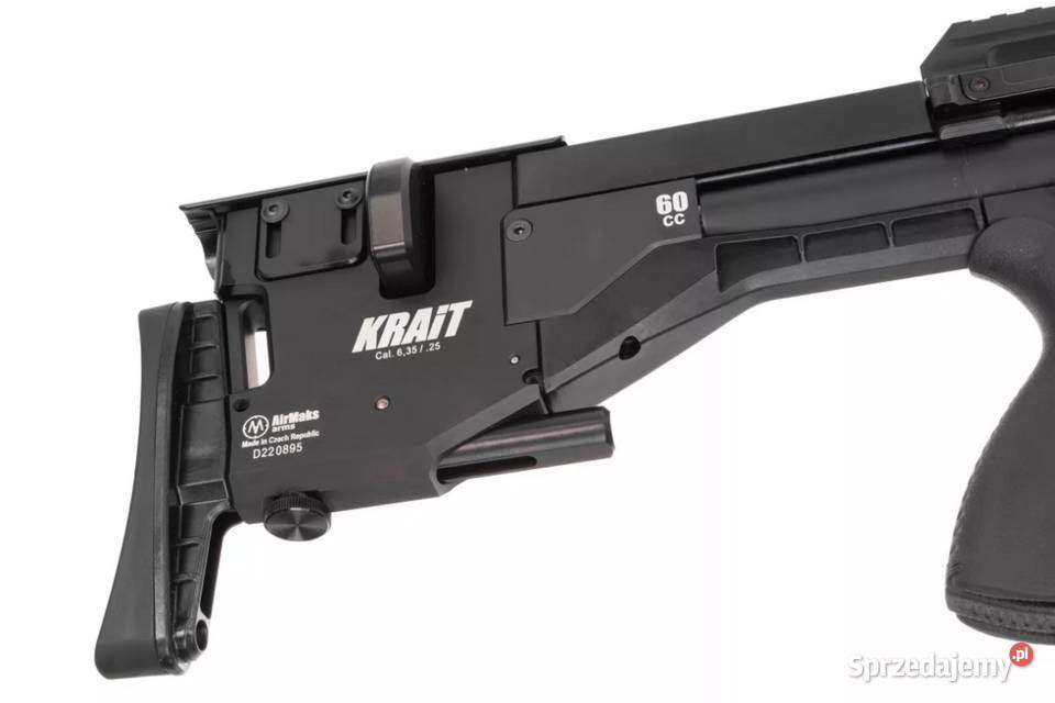 Wiatrówka AirMaks Krait X Tube 55 mm niekokesz Przyłęki