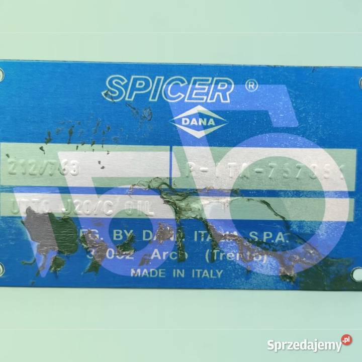 Obudowa 21206001759 Dana Spicer 212763 Dieci wielkopolskie Wilkowo