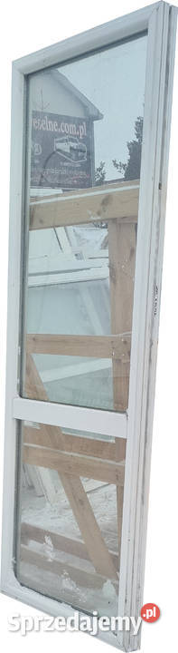 OKNA KacprzaK Witryna 73x208 FIX Używany PCV Lublin