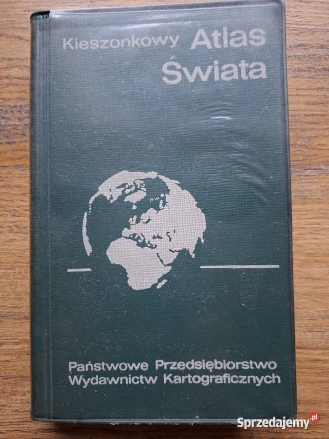 Kieszonkowy atlas świata PPWK Mapy i przewodniki Kraków