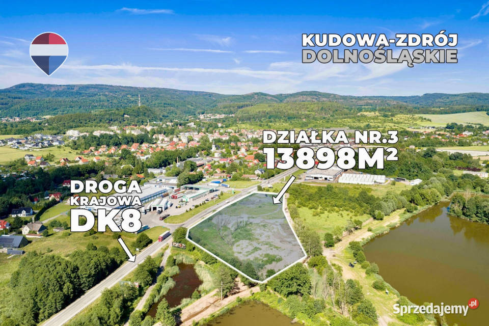 Działka przejściu granicznym KudowaSłone Sprzedaż dolnośląskie Kudowa-Zdrój