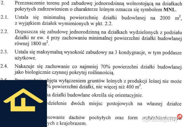 Działka budowlana w Otwocku Sprzedaż Otwock sprzedam