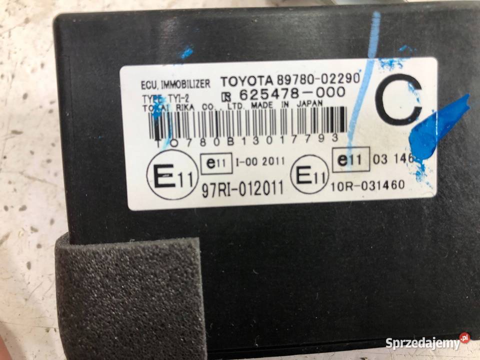 Toyota Auris I E15 13643 Diesel 2012 Moduł