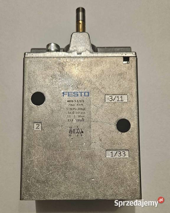 Zawór magnetyczny FESTO MFH312S kat 7960