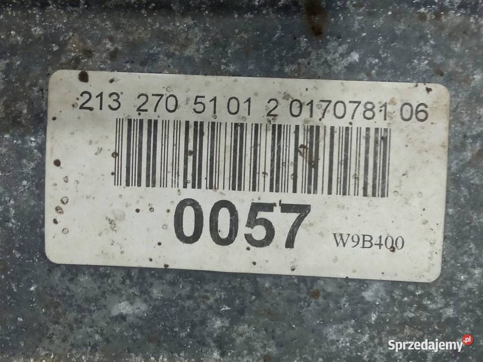 SKRZYNIA BIEGÓW AUTOMATYCZNA A2132705101 20 CDI