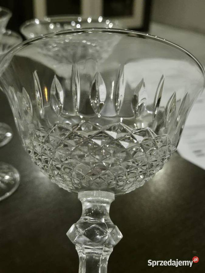 Kryształowe kieliszki do szampana Jugów